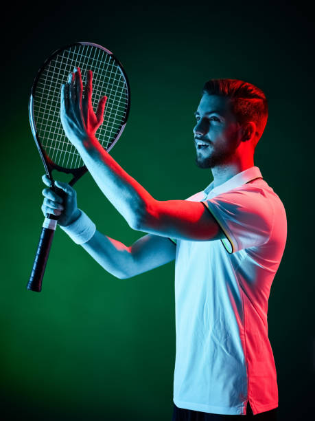 istock tennis player man isolated 664413358