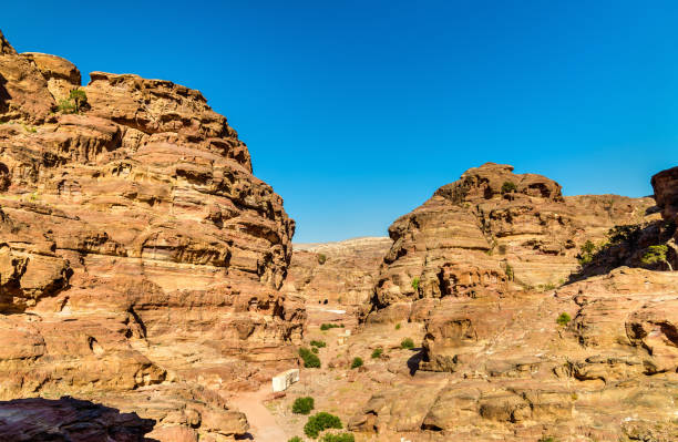 istock Wadi Jeihoon, the path to the Monastery El Deir at Petra 664424000