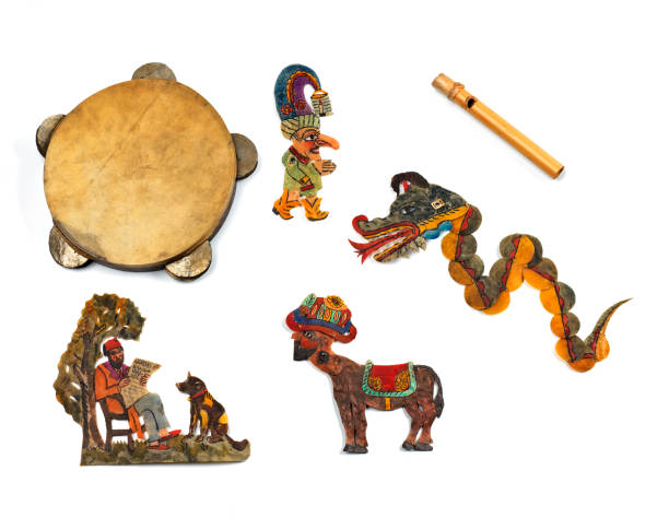 Karagoz Hacivat Karagoz and Hacivat Turkish shadow theatre figures hacivat karagoz stock pictures, royalty-free photos & images