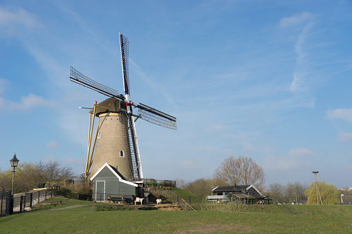 Windmill 'de Eersteling' in Hoofddorp, the Netherlands