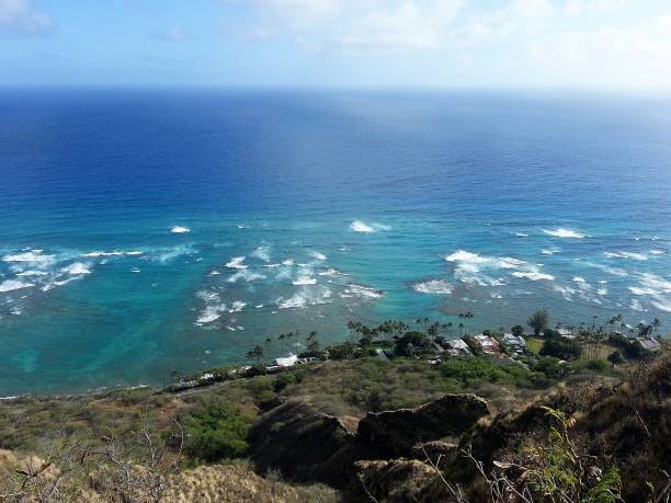 istock Shoreline of Oahu Island Hawaii 664436418