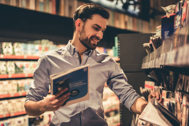 Man at the supermarket