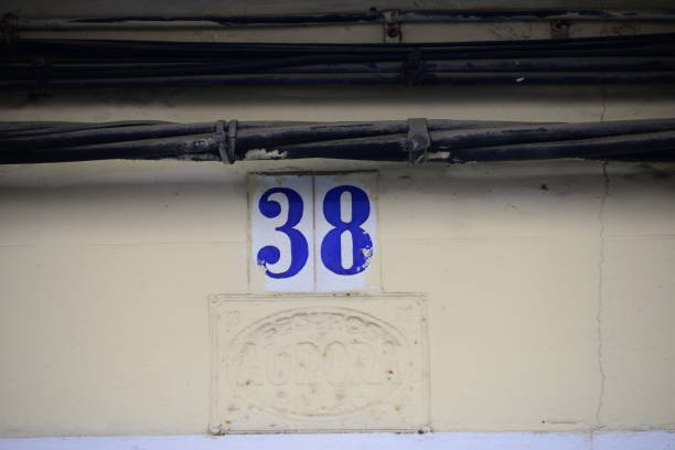 istock House facades in Spain, house number 38 664446988