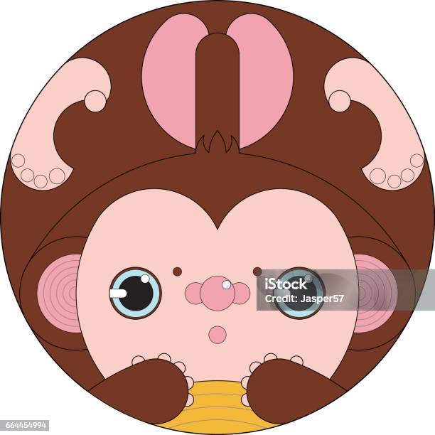 Chinese Zodiac Seriesmonkey Stock Illustration Download Image Now