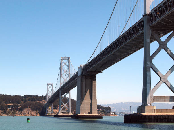 istock San Francisco side of Bay Bridge from ferry boat sailing underneath 664480742