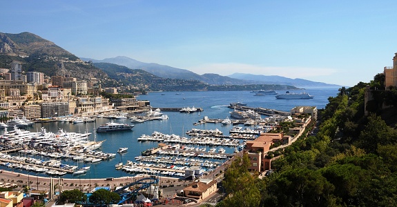 Monte Carlo with its yacht-line harbor