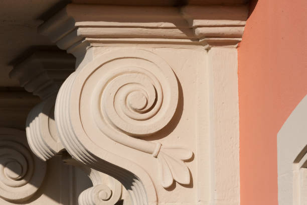 istock Historical details of a rokoko building 664500982