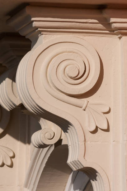 istock Historical details of a rokoko building 664500984