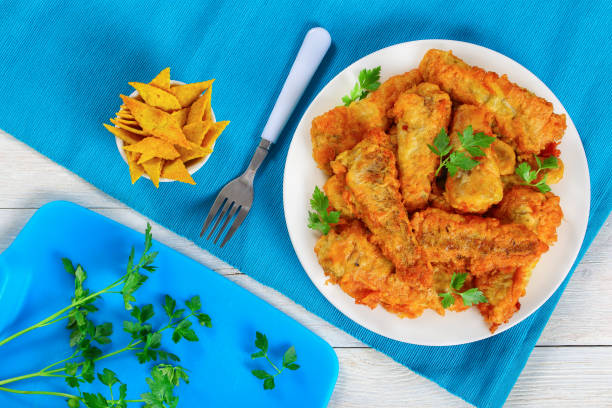 istock fried perch fillets decorated with parsley 664529560