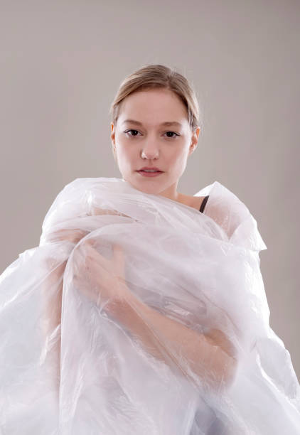 istock woman with foil 664534522