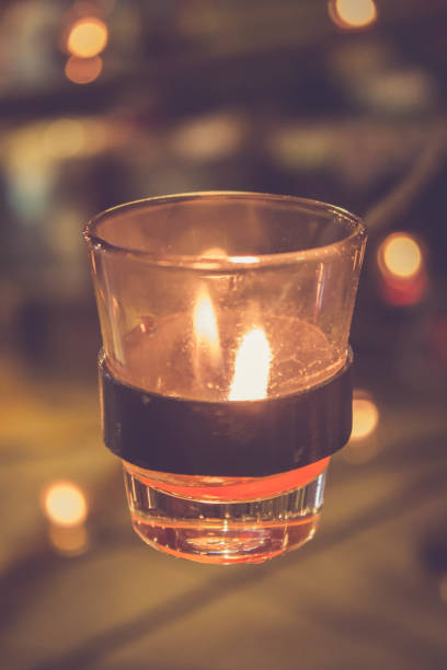 istock color candle in glass 664560604