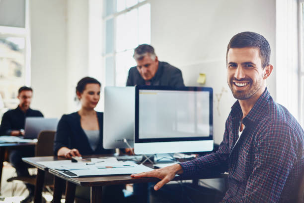 istock It’s a pleasure to be part of a productive team 664565132