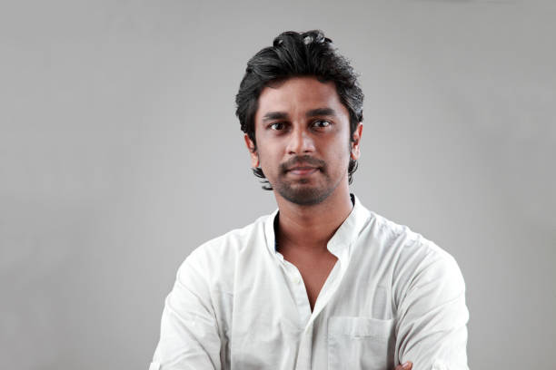 istock Portrait of a young man 664565694
