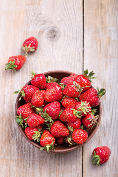 istock Fresh strawberry in a plate 664576698