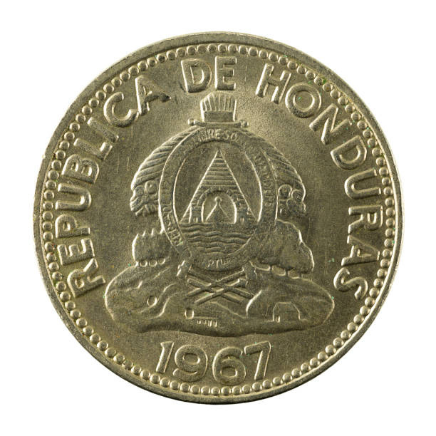 istock 10 honduran lempira coin (1967) reverse isolated on white background 664579882