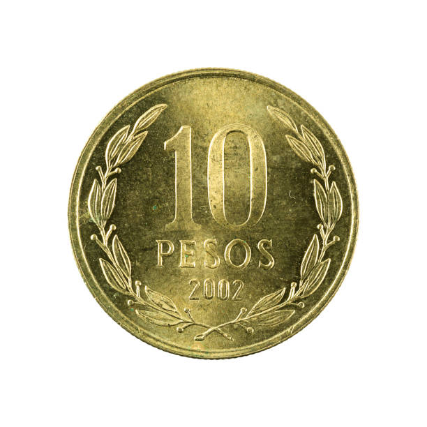 istock 10 chilean peso coin (2002) obverse isolated on white background 664580502