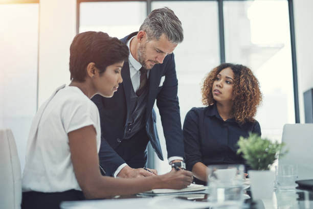 istock He holds the answer to their success 664586756