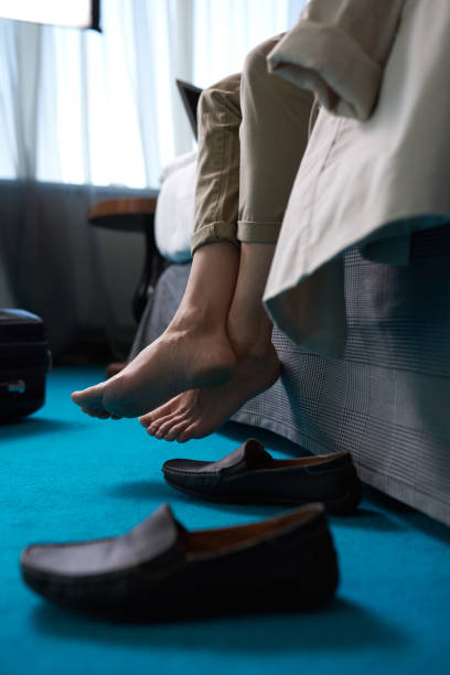 istock Relaxing in hotel room 664590978