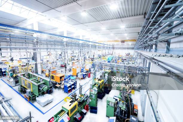 New Industrial Machinery Stock Photo - Download Image Now - Factory, Manufacturing, Lighting Equipment