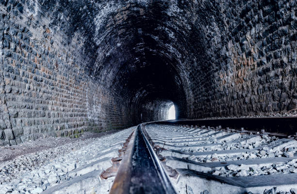 istock View of the old tunnels. 664591878