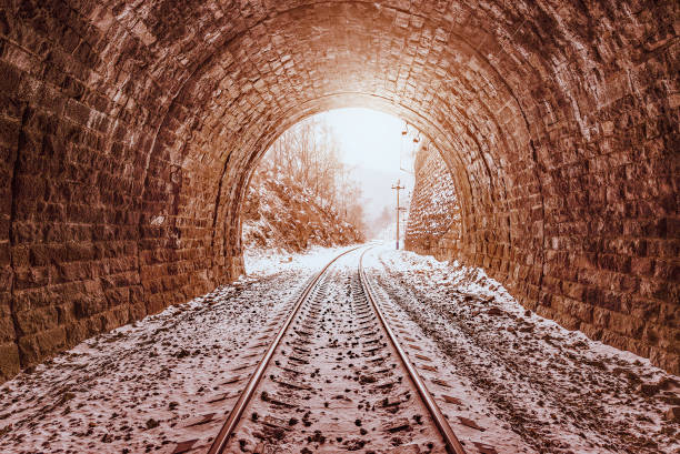 istock View of the old tunnels. 664591978