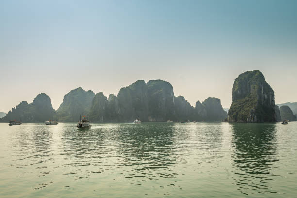istock Cruising in Halong Bay, Vietnam 664598698
