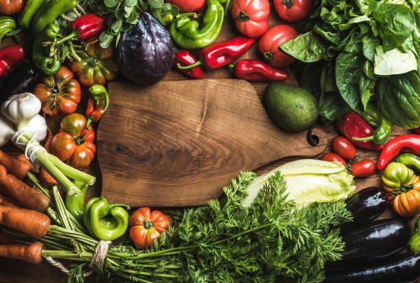 istock Fresh raw vegetable ingredients for healthy cooking 664607916