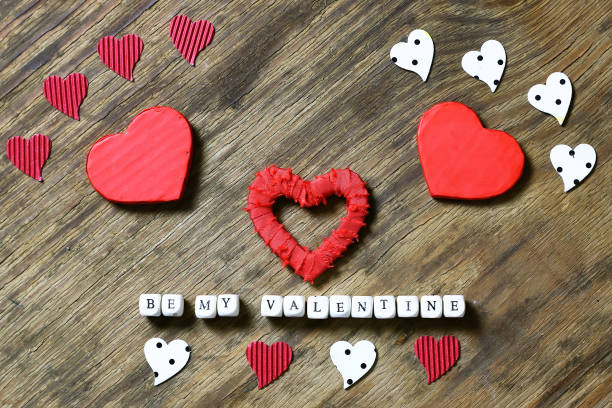 istock wood background with heart shape 664614216