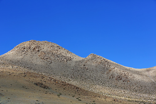 Mountains with steppe in Western Mongolia