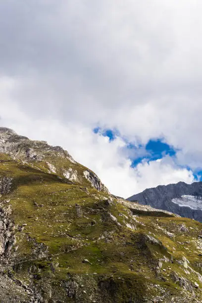Photo of Alpine landscape - Road to hochfeiler hutte