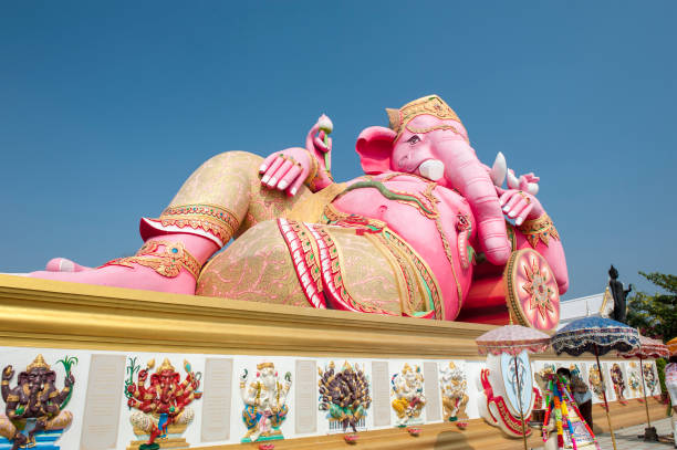 istock Pink Ganesha in Thailand 664672654
