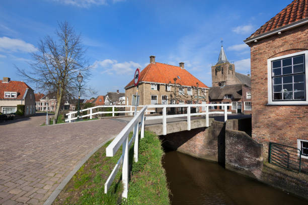 istock Small picturesque village Linschoten 664673336