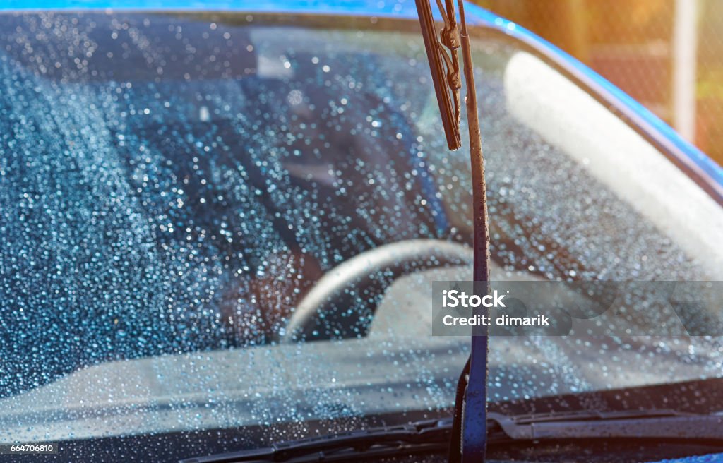 Car Window Cleaner Stock Photo - Download Image Now - Abstract