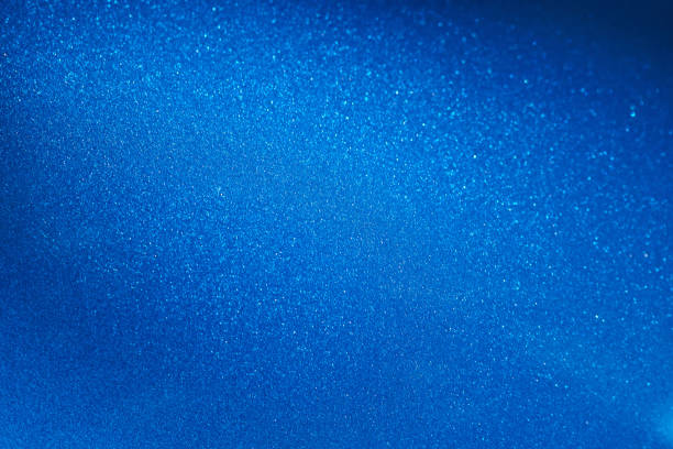 sfondo astratto in metallo opaco blu - metallic paint foto e immagini stock