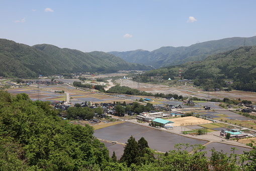 The Tedori Gorge in Hakusan City, Ishikawa Pref, Japan.