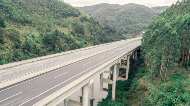 istock aerial view of highway 664716084