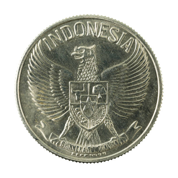 istock 50 indonesian sen coin (1961) reverse isolated on white background 664719124