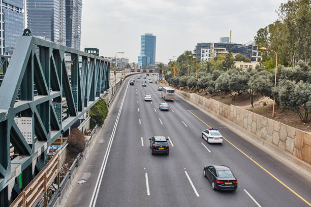 istock Tel Aviv - February 2, 2017: Tel Aviv train station near Azrieli mall 664727128