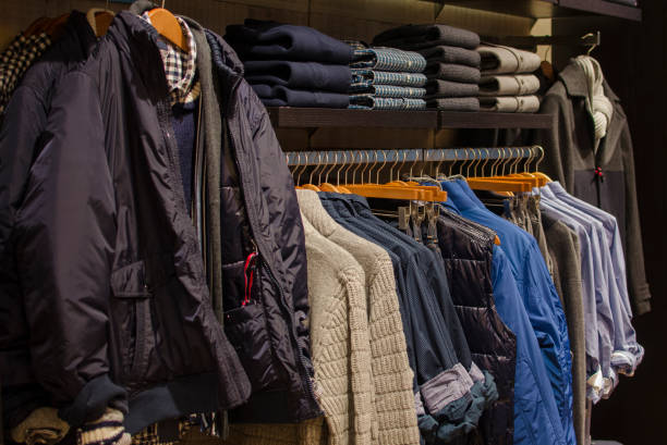 istock Men casual clothing shop 664728988