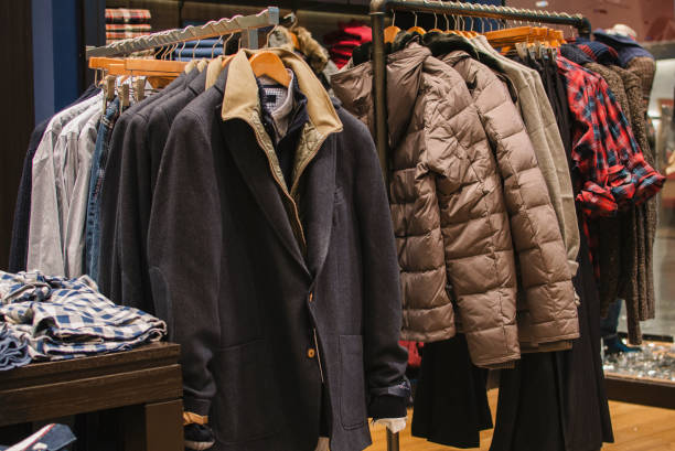 istock Men casual clothing shop 664729054