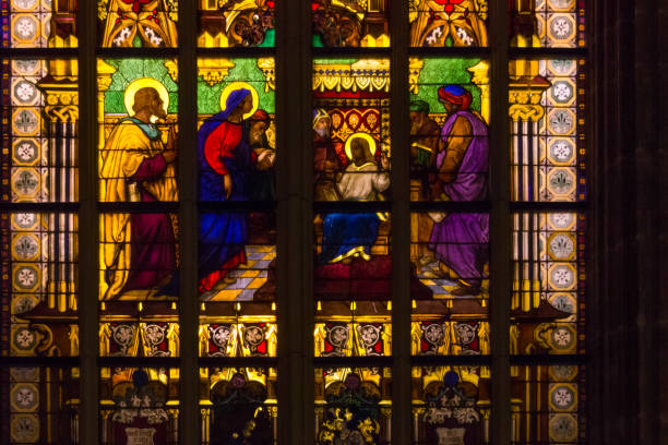 istock christian church glass windows 664734934