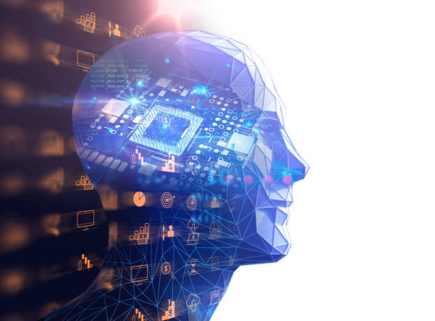istock double exposure image of low polygon human head 3d illustration 664735184