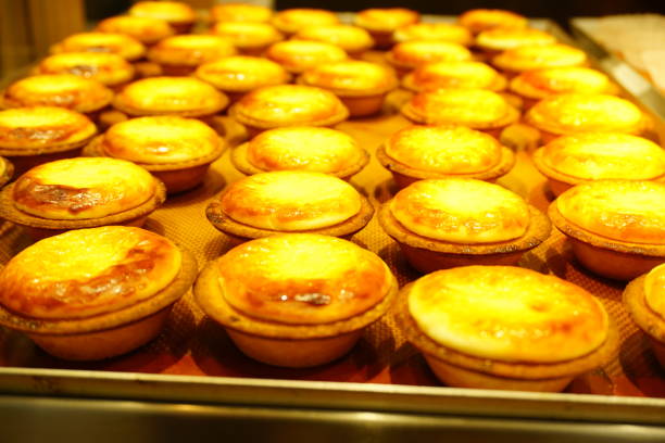 istock Egg tart (Tart - Dessert,) in hokkaido 664748686