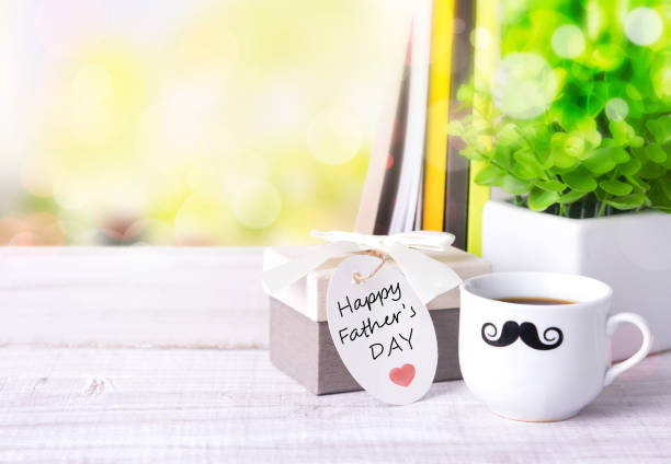 istock Fathers day holiday card greeting concept. 664757950