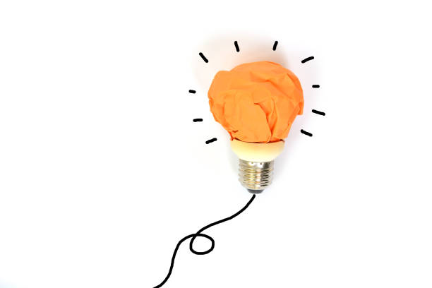 istock crumpled paper light bulb metaphor for good idea 664768320