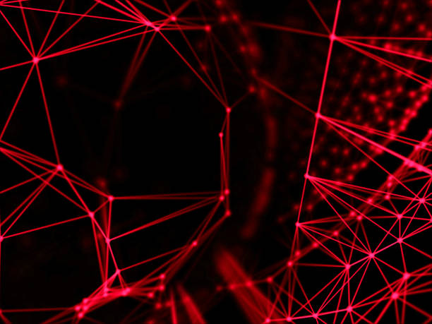 istock Abstract technology network mesh and destroy sphere cyber geometry orb and polygonal lines and dots. Futuristic Technology, digitally generated image, 3d rendering 664770816