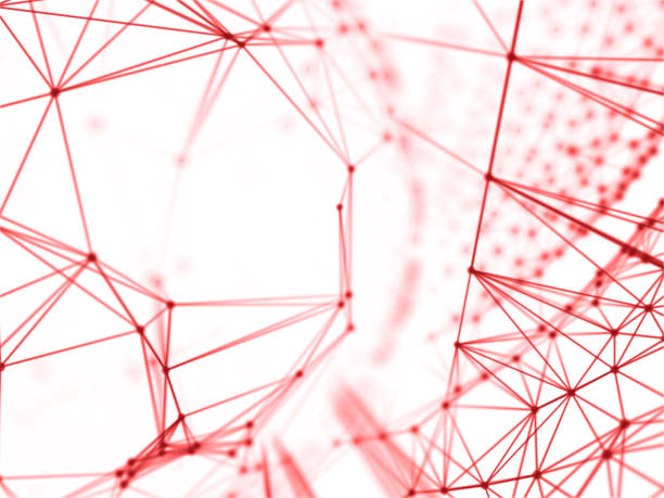 istock Abstract technology network mesh and destroy sphere cyber geometry orb and polygonal lines and dots. Futuristic Technology, digitally generated image, 3d rendering 664770912