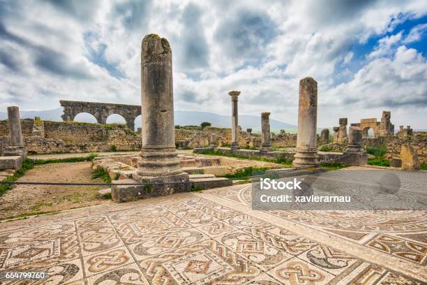 Volubilis Roman Old City Stock Photo - Download Image Now - Volubilis - Morocco, Meknes, Morocco