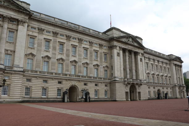 Buckingham Palace in London, United Kingdom Buckingham Palace in London, United Kingdom prince phillip stock pictures, royalty-free photos & images