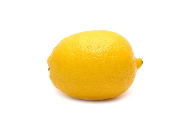 istock Lemon isolated on white background. Natural color. 664800842